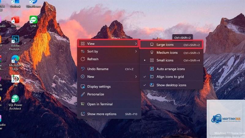 cách tùy biến desktop windows 11