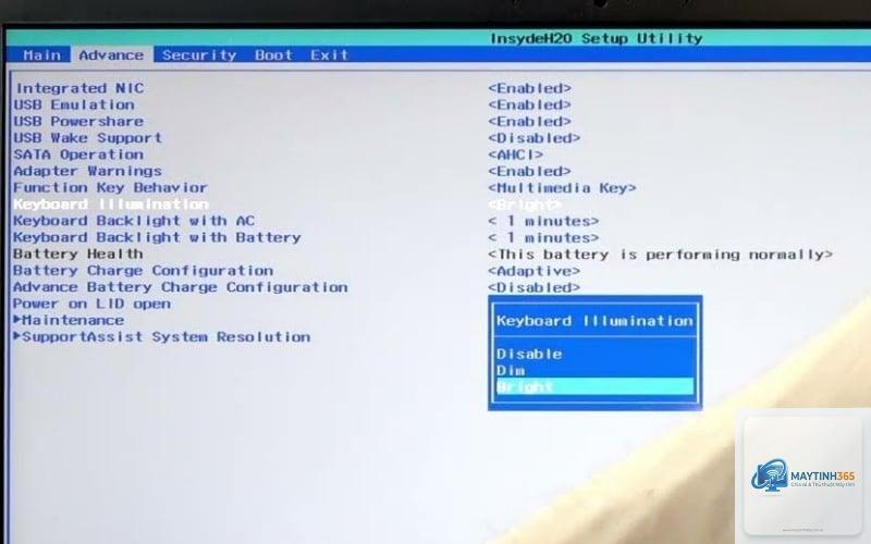 cách tùy biến keyboard behavior