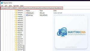 cách tùy biến taskbar bằng registry