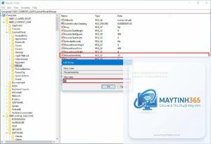 cách tùy chỉnh con trỏ chuột bằng registry