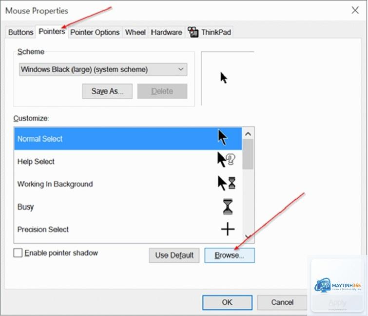 cách tùy chỉnh con trỏ chuột bằng registry - Hình 4