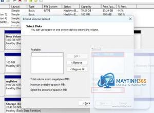 cách tùy chỉnh disk management windows 11