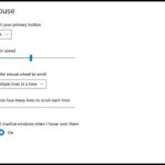 cách tùy chỉnh mouse settings