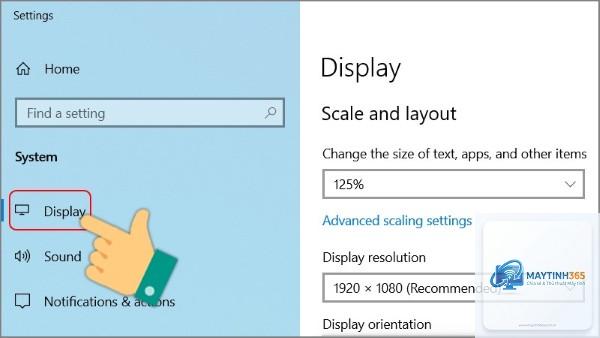 cách tùy chỉnh orientation settings - Hình 3