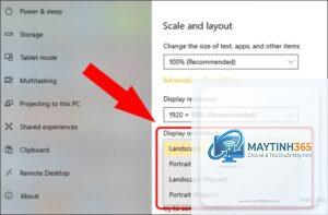 cách tùy chỉnh orientation settings