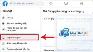 cách tùy chỉnh quyền riêng tư