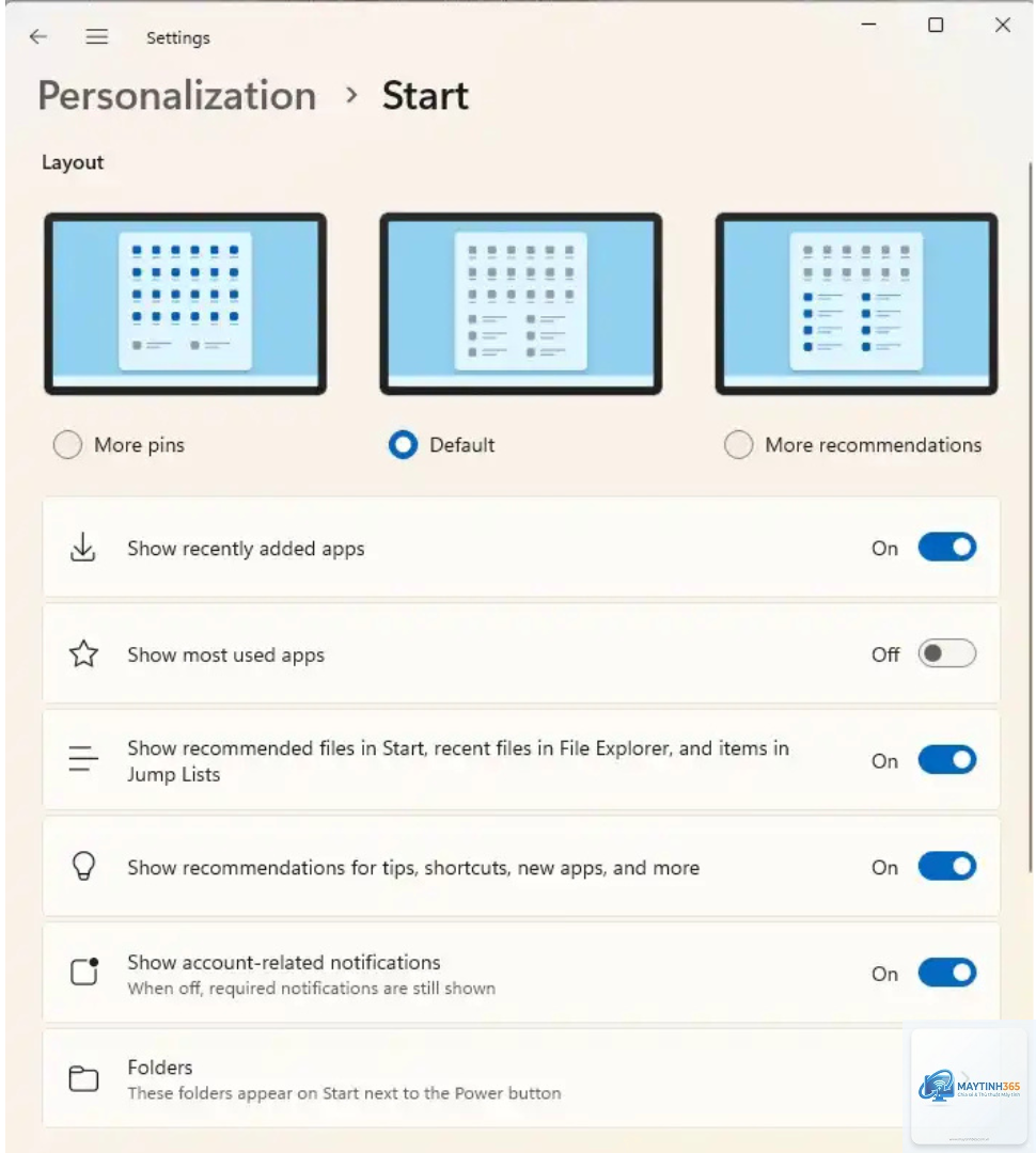 cách tùy chỉnh start menu layout - Hình 5