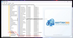 cách tùy chỉnh taskbar icons bằng registry