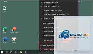 cách tùy chỉnh toolbar taskbar