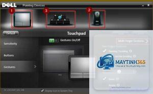 cách tùy chỉnh touchpad gestures
