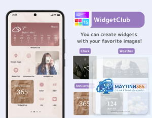 cách tùy chỉnh widget thời tiết