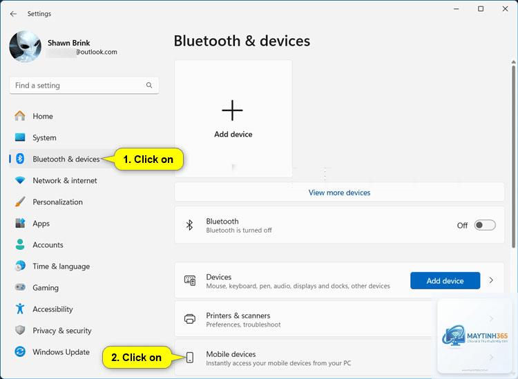 cách vô hiệu hóa thiết bị windows 11