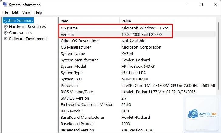 cách xem bản build windows 11 - Hình 3