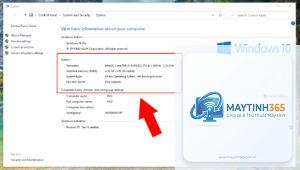 cách xem cấu hình máy tính