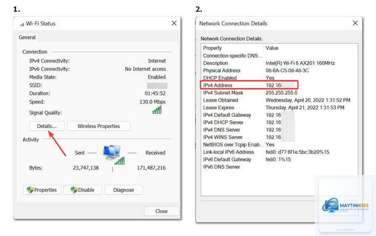 cách xem địa chỉ ip windows 11 - Hình 1