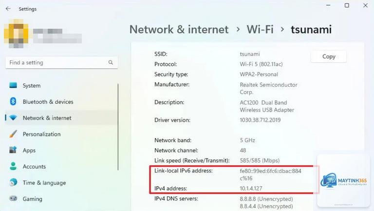 cách xem địa chỉ ip windows 11 - Hình 2