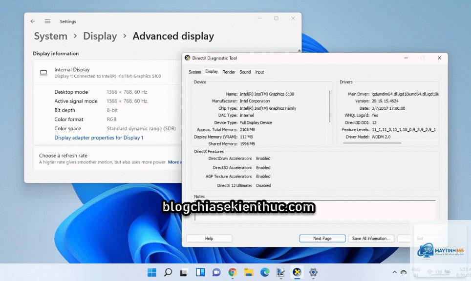 cách xem display adapters windows 11 - Hình 1
