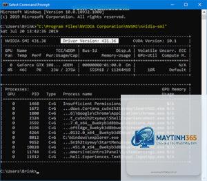 cách xem driver bằng cmd