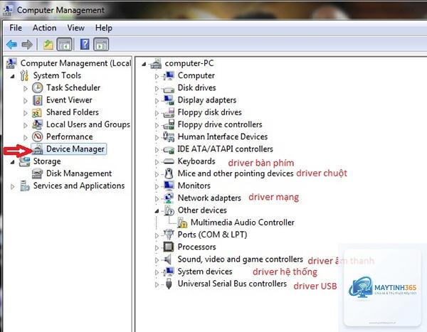 cách xem driver windows 11