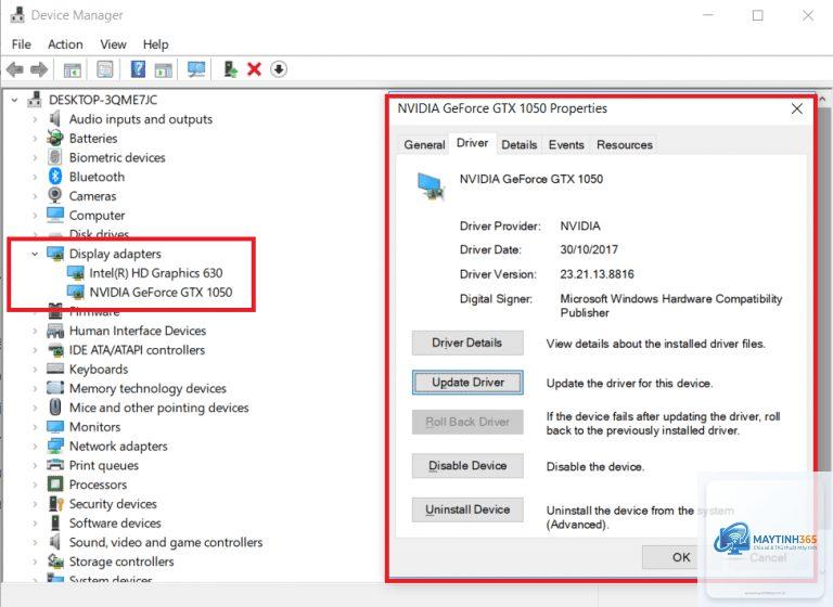 cách xem gpu trong device manager - Hình 4