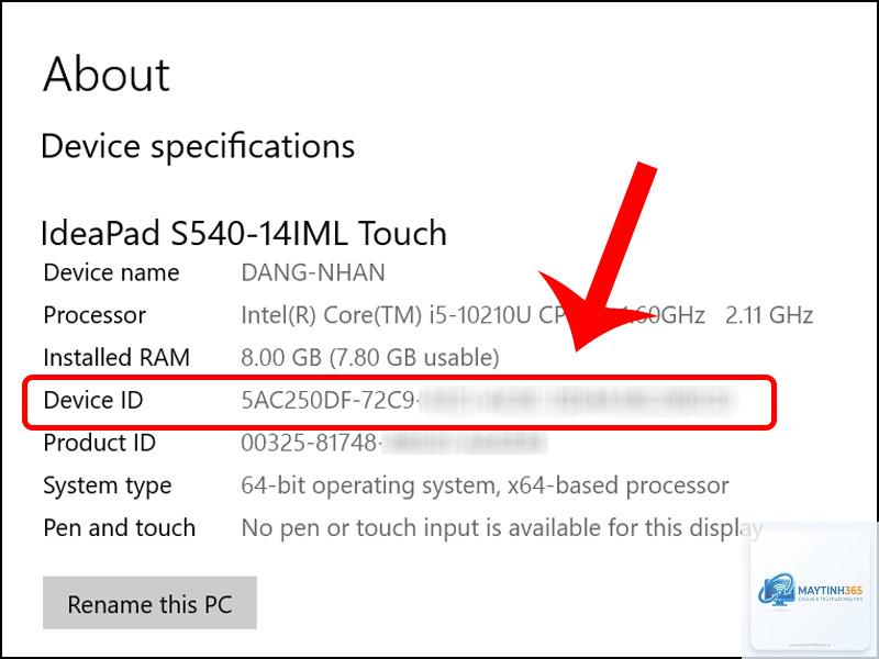 cách xem hardware information