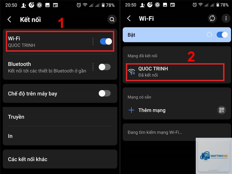 cách xem mật khẩu wifi đã lưu