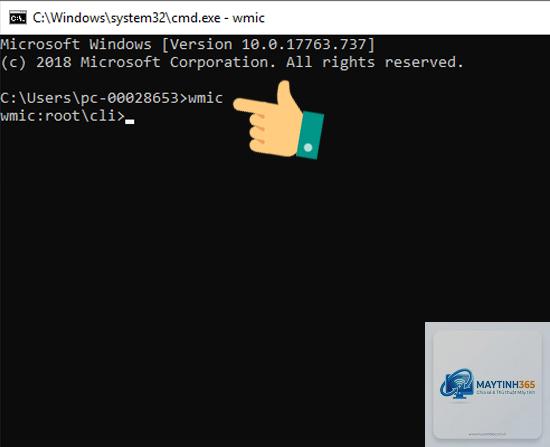 cách xem ổ cứng bằng cmd