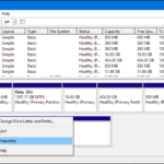 cách xem ổ cứng trong disk management