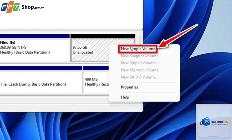 cách xem phân vùng ổ cứng windows 11 - Hình 3