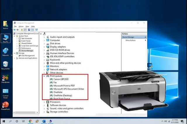 cách xem printers trong device manager - Hình 2