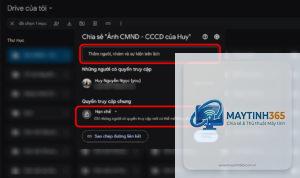 cách xem quyền truy cập file