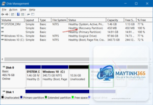 cách xem recovery partition