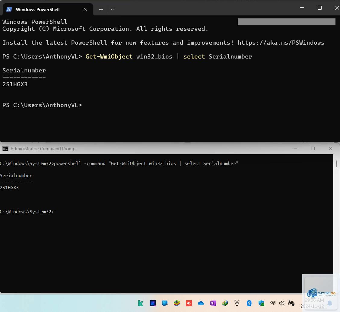 cách xem serial windows bằng powershell - Hình 2