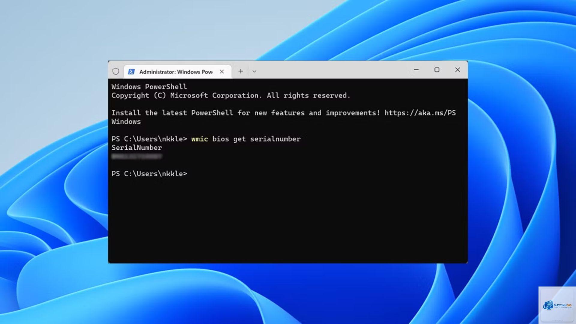 cách xem serial windows bằng powershell - Hình 3
