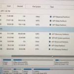cách xem system reserved partition