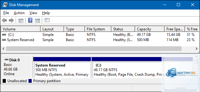 cách xem system reserved partition - Hình 3