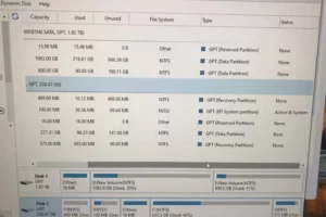 cách xem system reserved partition