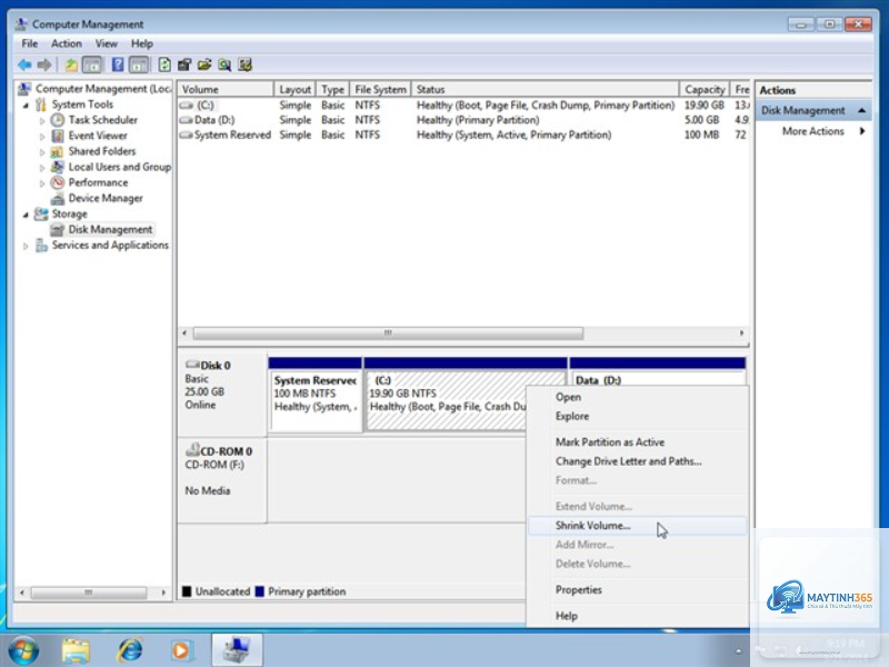 cách xem system reserved partition - Hình 5