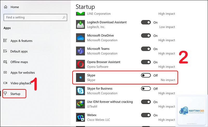cách xem tác động startup apps - Hình 2
