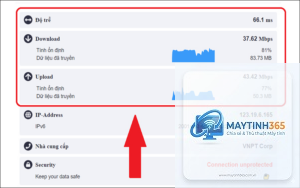cách xem tốc độ mạng realtime