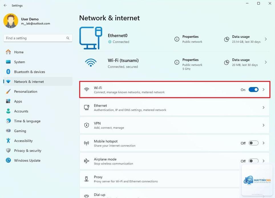 cách xem trạng thái mạng windows 11 - Hình 3