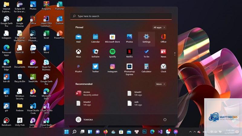 cách xem ứng dụng nền windows 11 - Hình 4