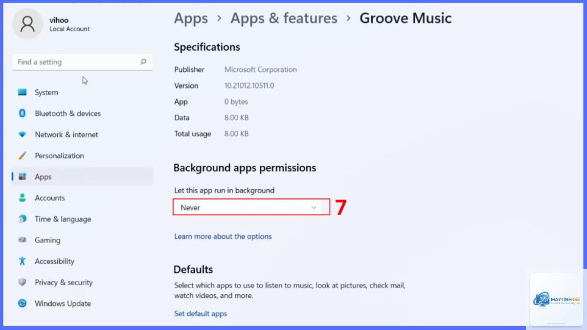 cách xem ứng dụng nền windows 11 - Hình 5
