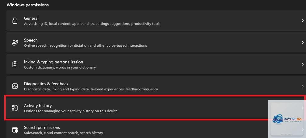 cách xóa activity history - Hình 2