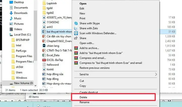 cách xóa file an toàn - Hình 3
