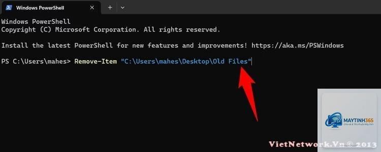 cách xóa file bằng powershell - Hình 5
