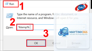 cách xóa file tạm trên máy tính