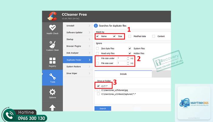 cách xóa file trùng lặp