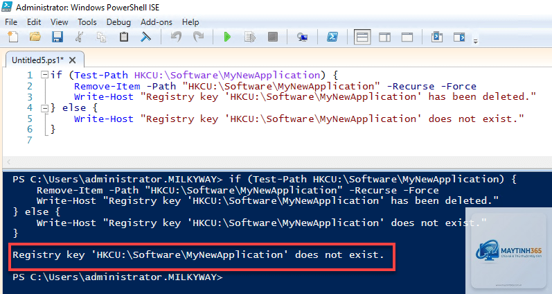 cách xóa registry key bằng powershell - Hình 2