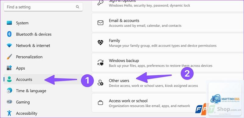 cách xóa tài khoản windows 11 - Hình 3